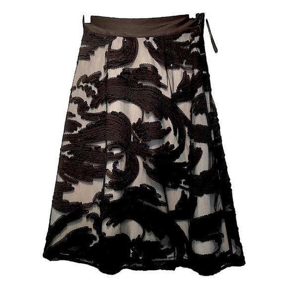 Eva Longoria The Limited Tulle Overlay A-Line Skirt - Picture 2 of 10